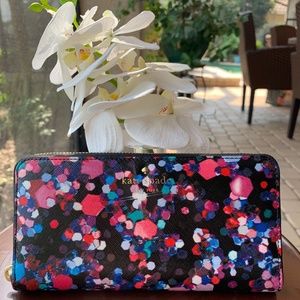 Kate Spade glitter wallet